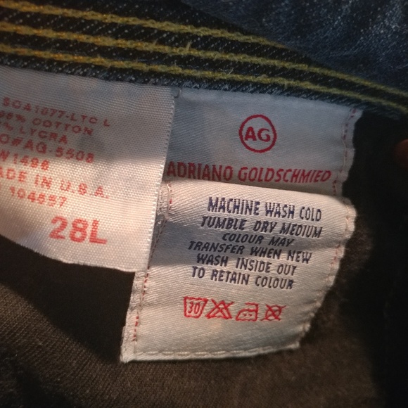 The Merlot Adriano Goldschmied jeans size 28 - Picture 2 of 6